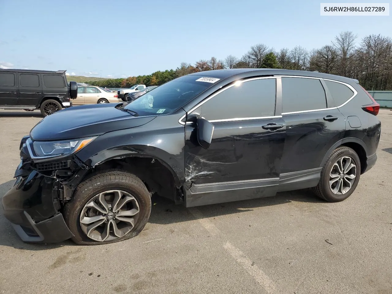 5J6RW2H86LL027289 2020 Honda Cr-V Exl