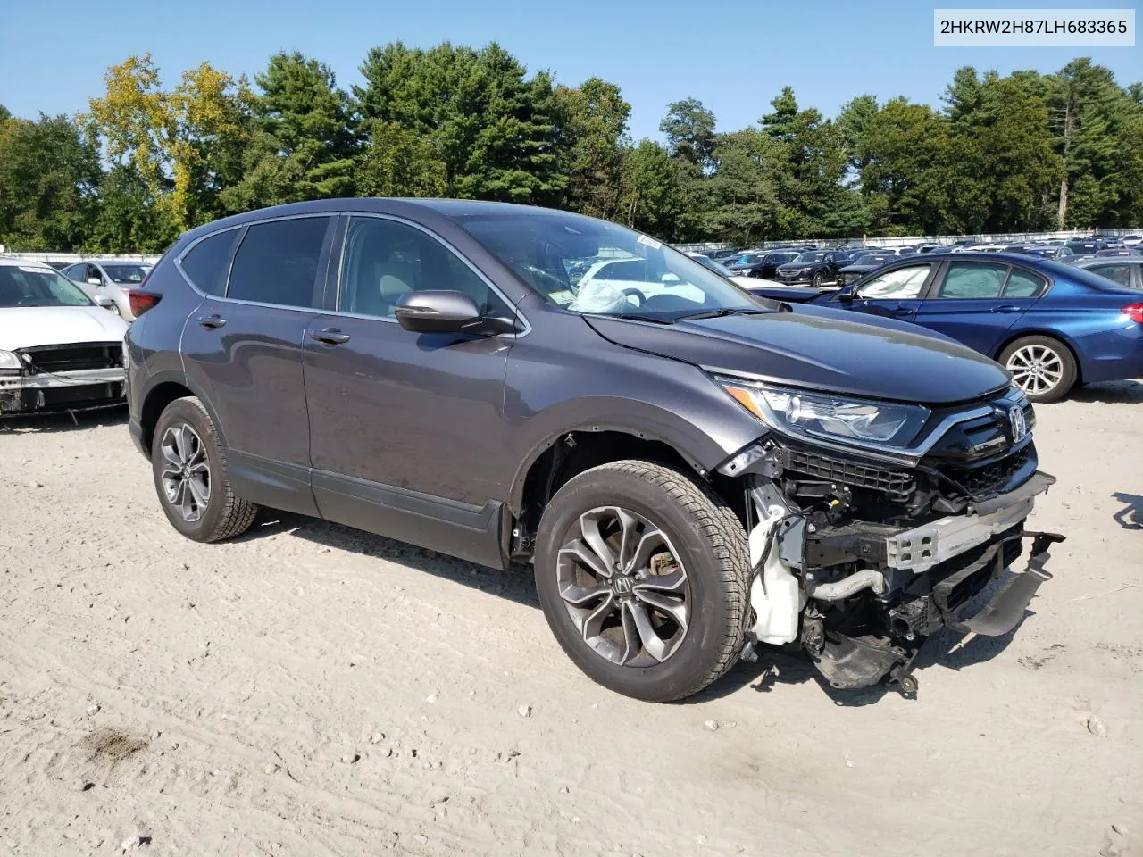 2020 Honda Cr-V Exl VIN: 2HKRW2H87LH683365 Lot: 70987364