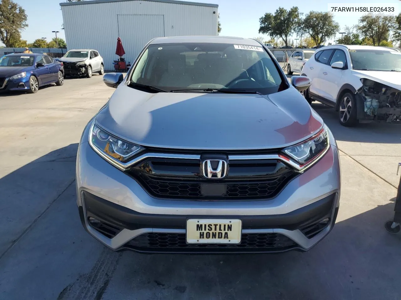 2020 Honda Cr-V Ex VIN: 7FARW1H58LE026433 Lot: 71035414