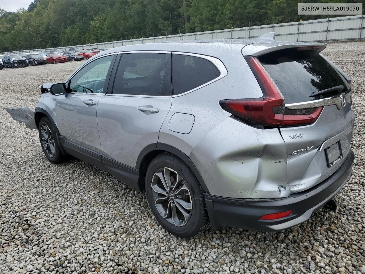 2020 Honda Cr-V Ex VIN: 5J6RW1H59LA019070 Lot: 71109654