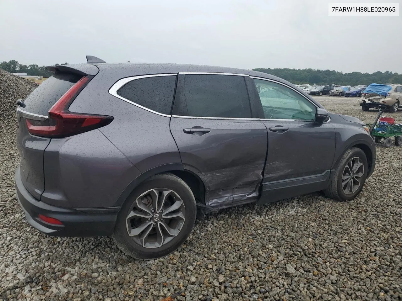 2020 Honda Cr-V Exl VIN: 7FARW1H88LE020965 Lot: 71153224