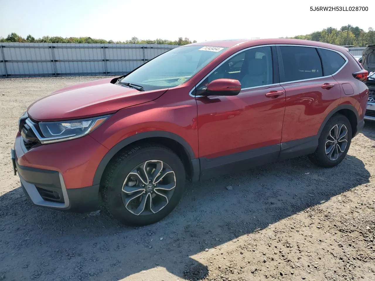 2020 Honda Cr-V Ex VIN: 5J6RW2H53LL028700 Lot: 71243494