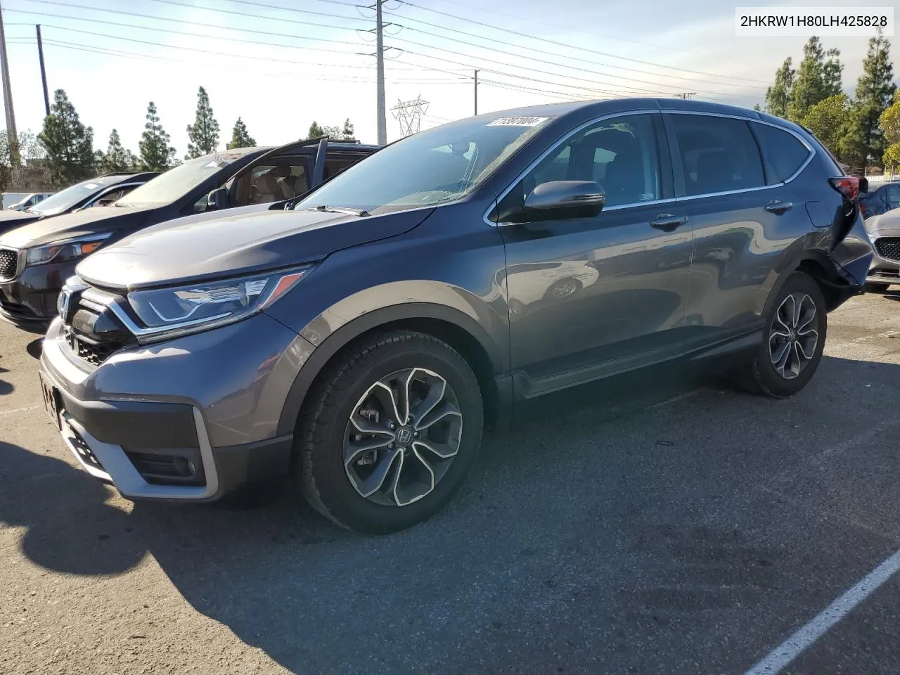 2020 Honda Cr-V Exl VIN: 2HKRW1H80LH425828 Lot: 71397004