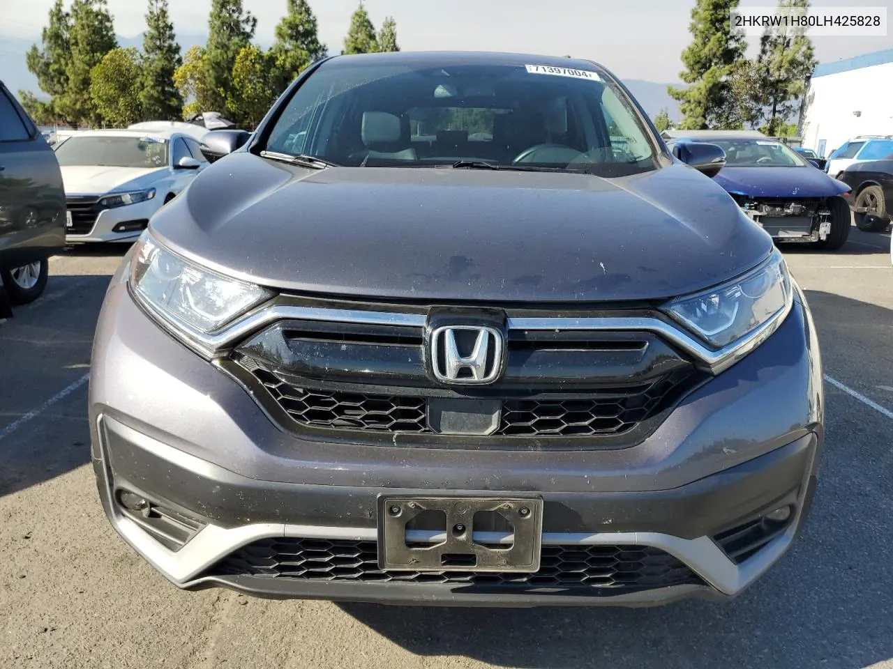 2020 Honda Cr-V Exl VIN: 2HKRW1H80LH425828 Lot: 71397004