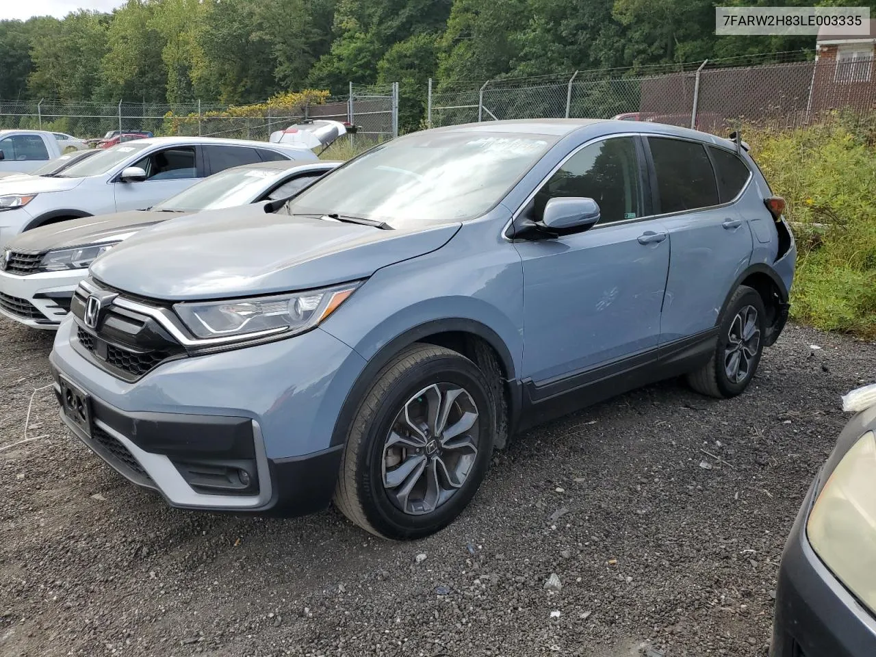 2020 Honda Cr-V Exl VIN: 7FARW2H83LE003335 Lot: 71411944