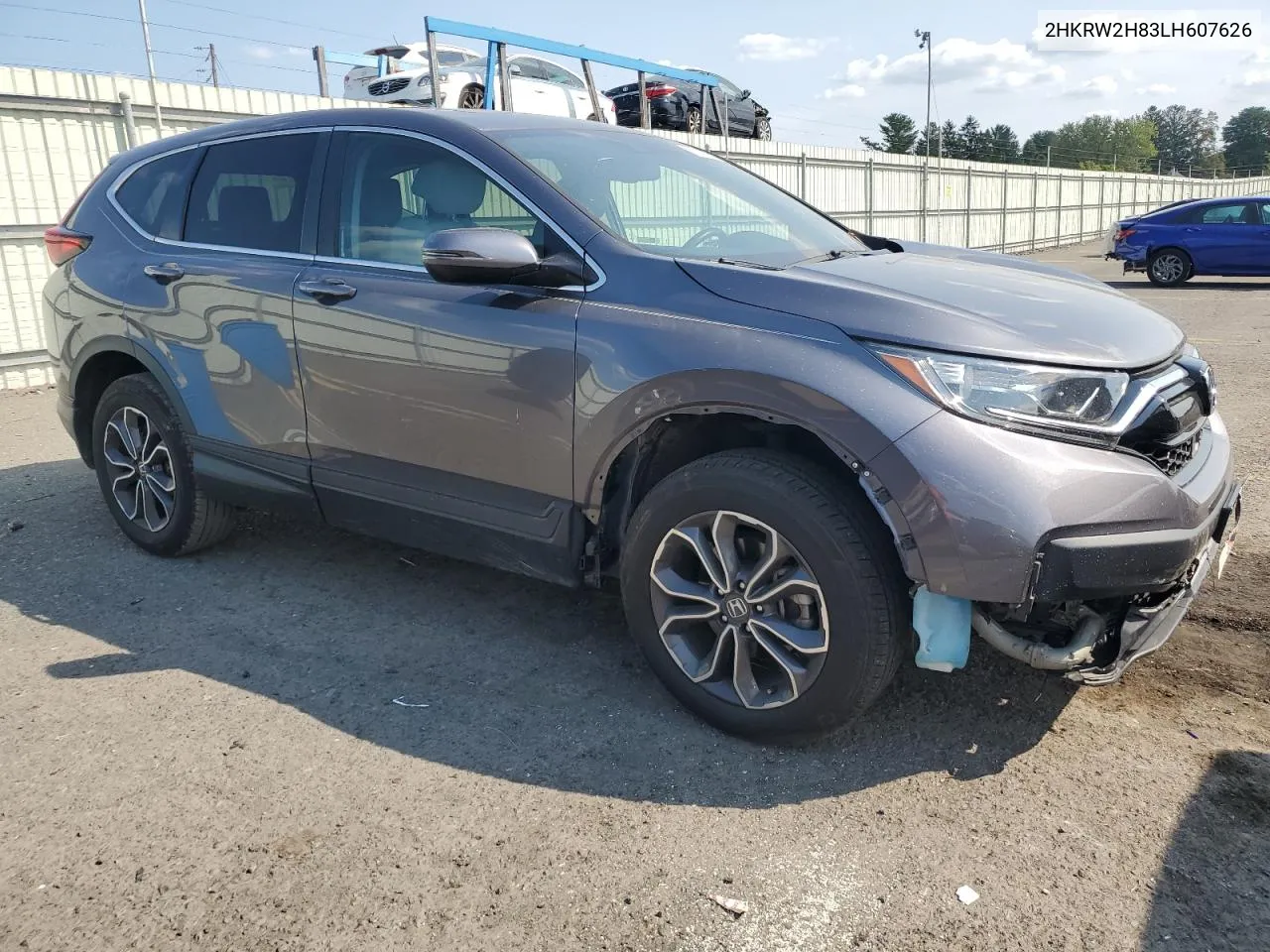 2020 Honda Cr-V Exl VIN: 2HKRW2H83LH607626 Lot: 71440524