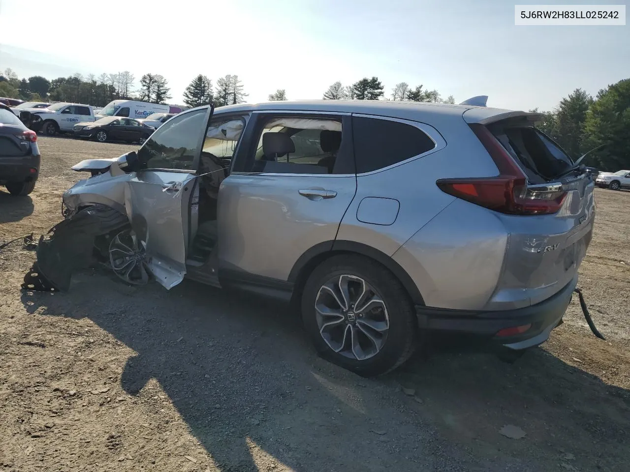 2020 Honda Cr-V Exl VIN: 5J6RW2H83LL025242 Lot: 71444004