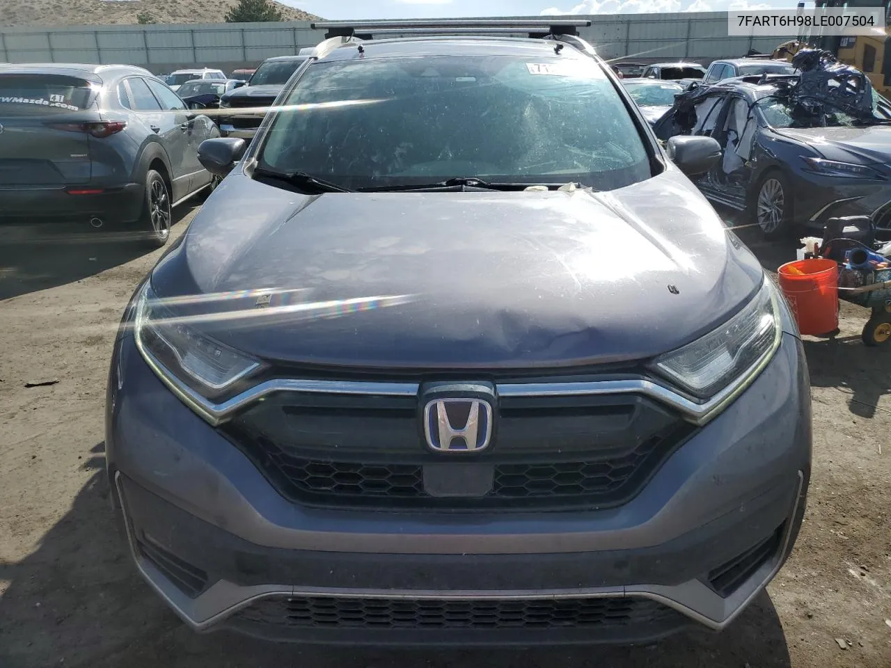 2020 Honda Cr-V Touring VIN: 7FART6H98LE007504 Lot: 71534094