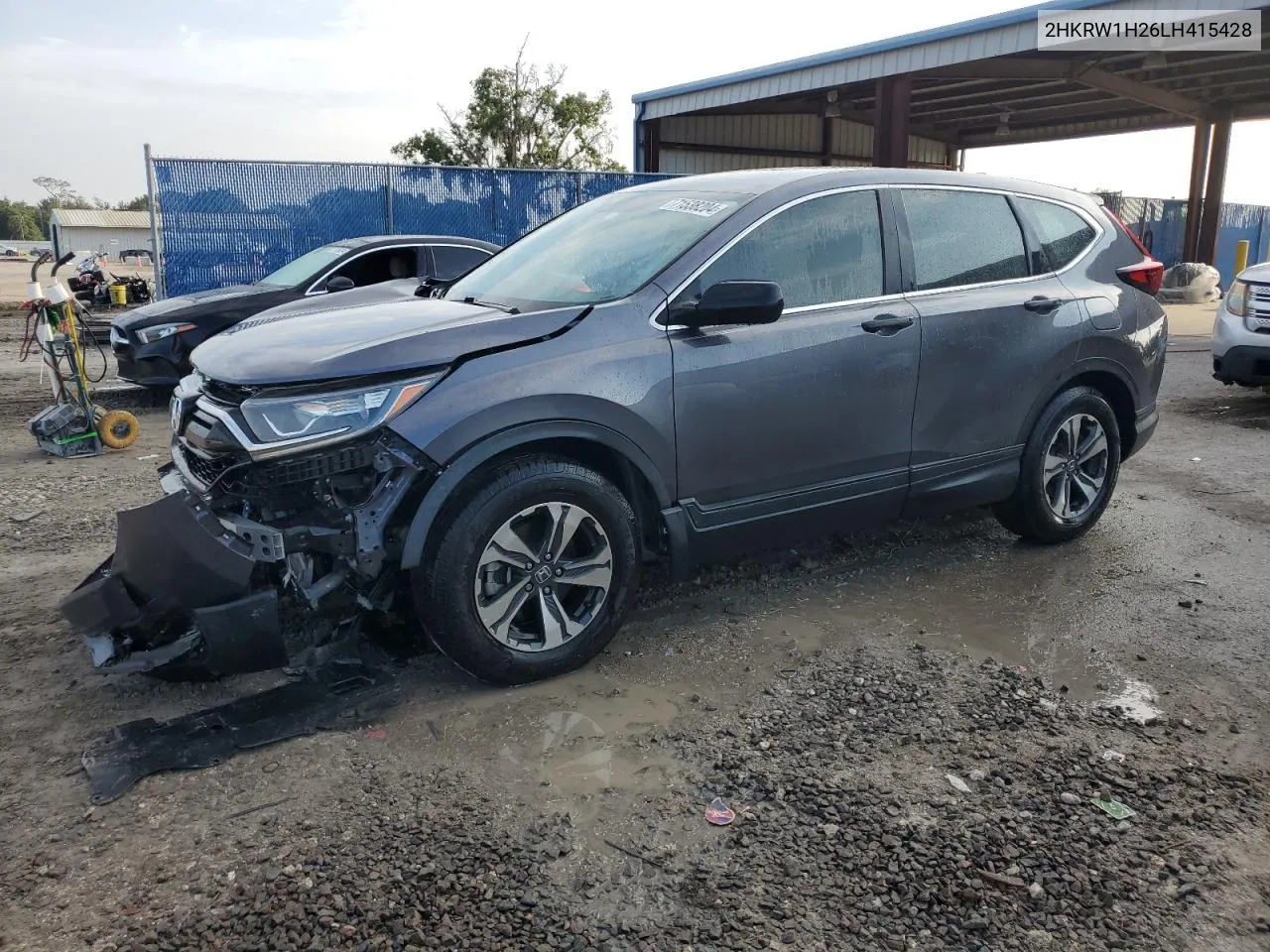 2020 Honda Cr-V Lx VIN: 2HKRW1H26LH415428 Lot: 71538204