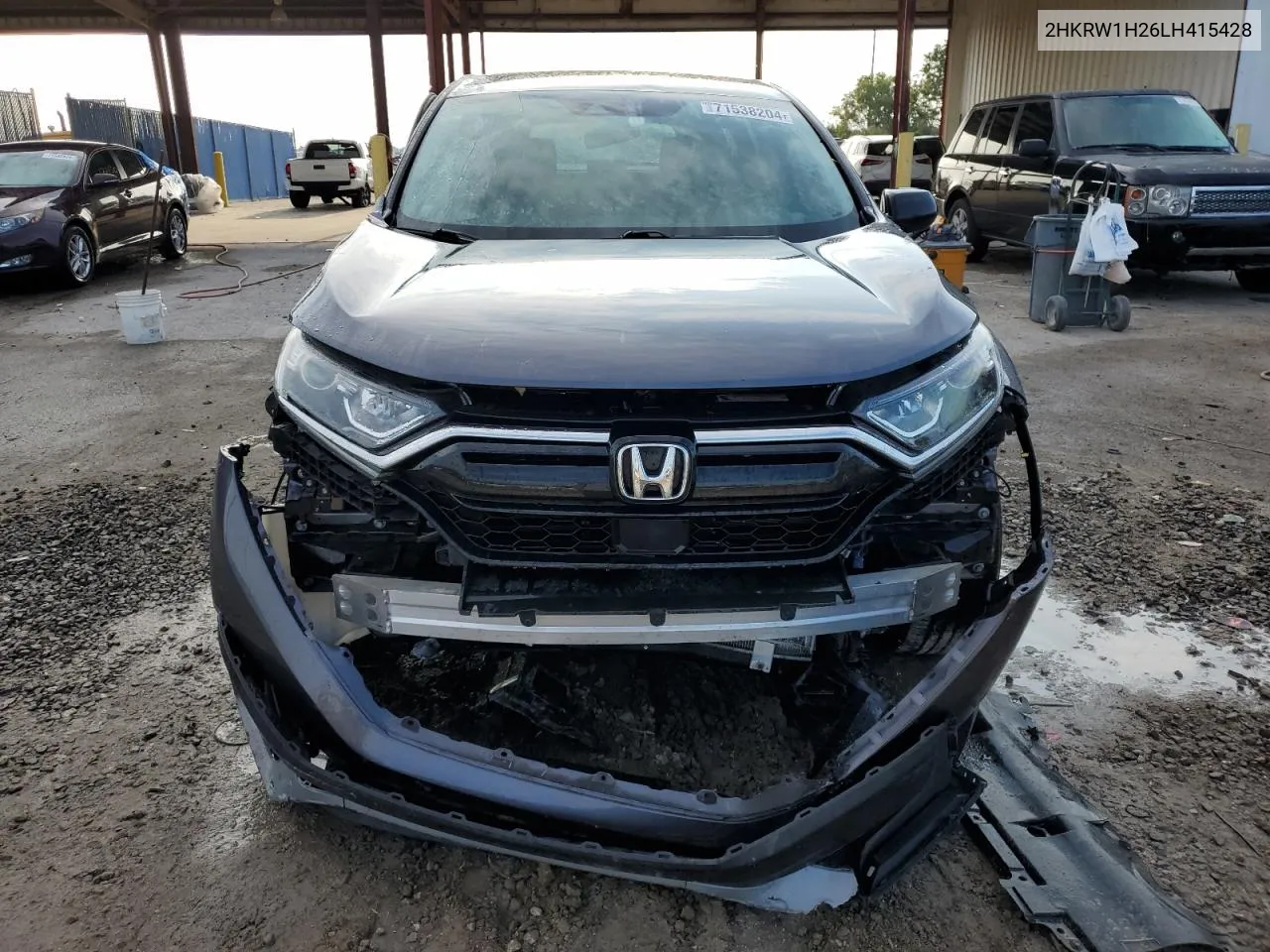 2020 Honda Cr-V Lx VIN: 2HKRW1H26LH415428 Lot: 71538204