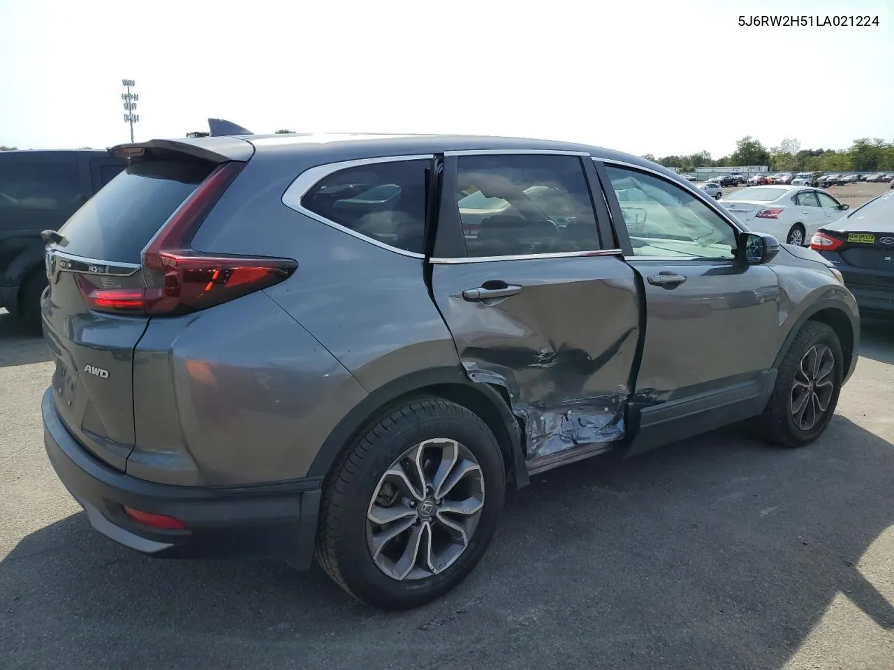 2020 Honda Cr-V Ex VIN: 5J6RW2H51LA021224 Lot: 71711074