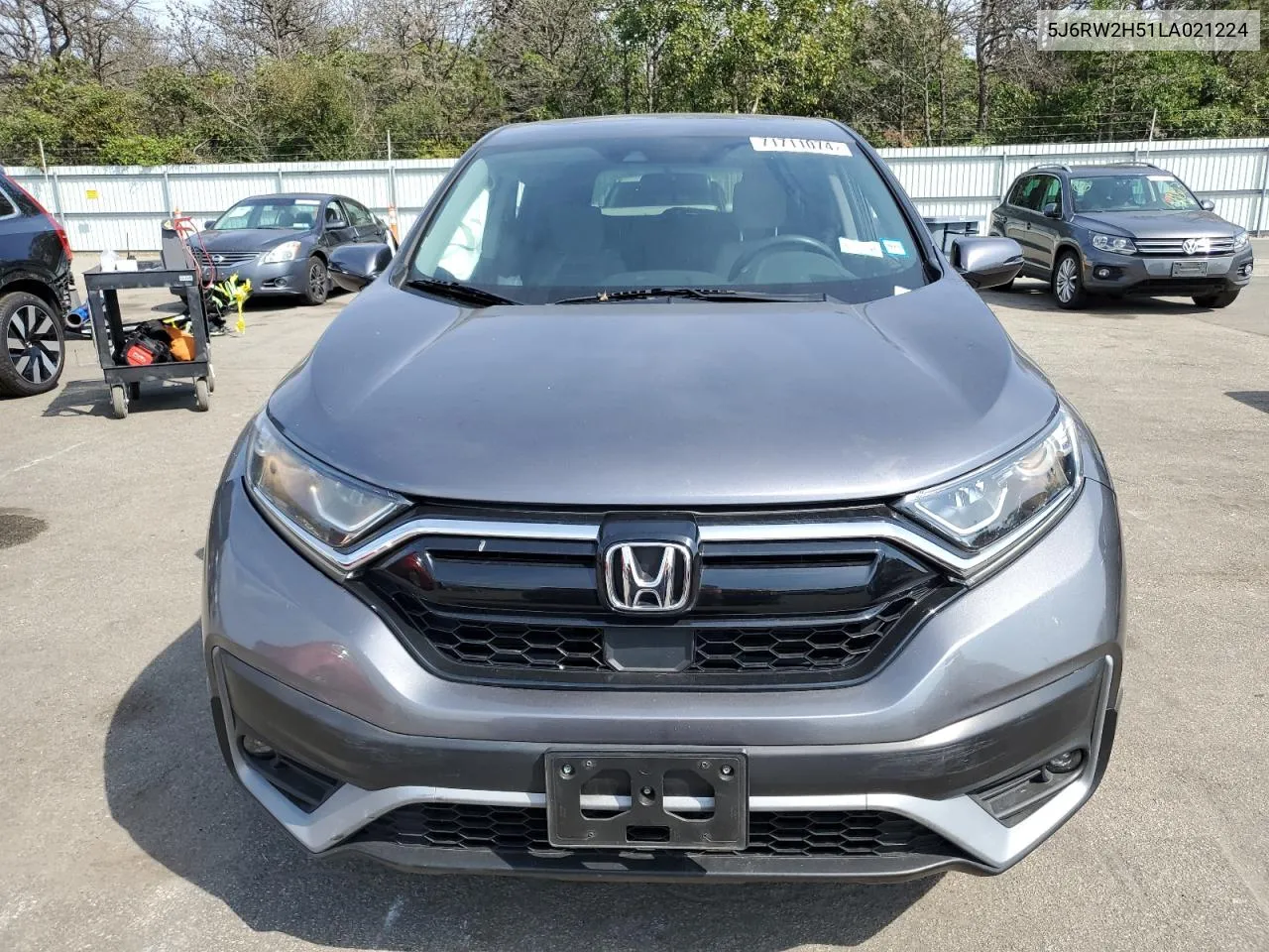 2020 Honda Cr-V Ex VIN: 5J6RW2H51LA021224 Lot: 71711074