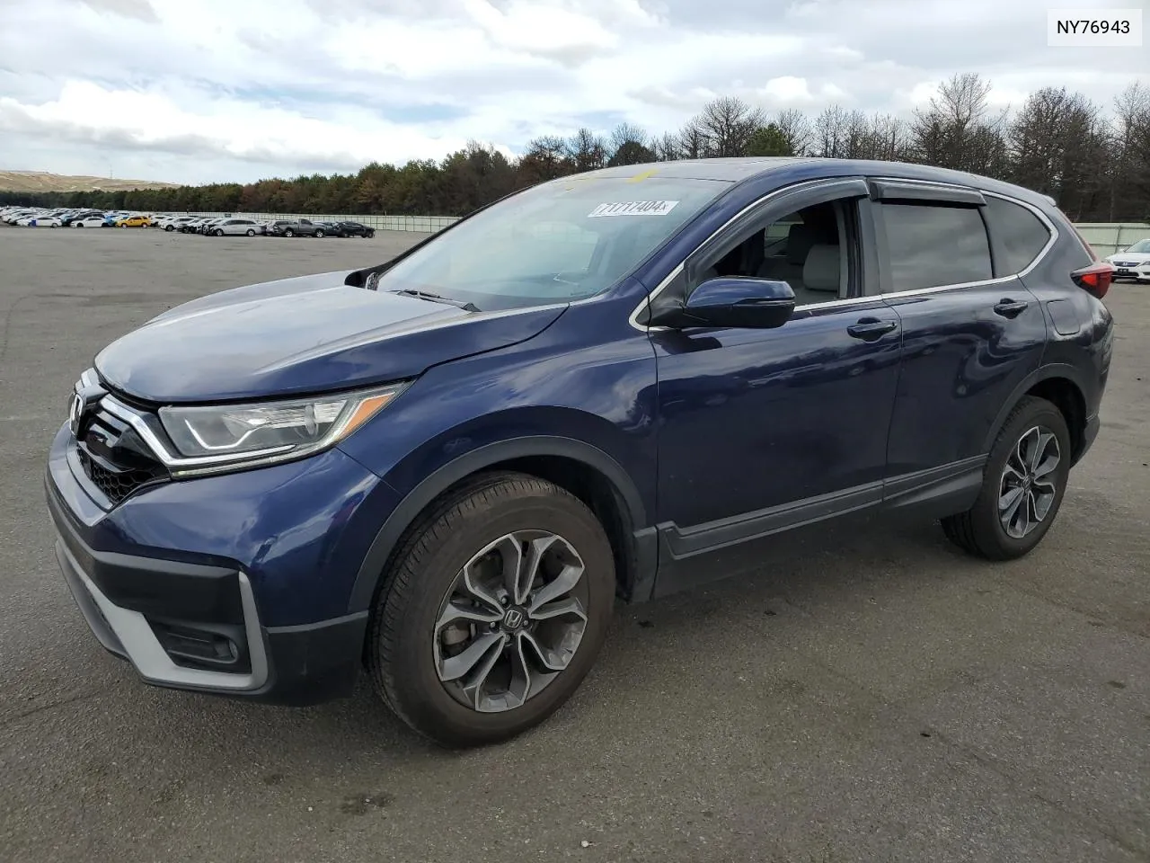 2020 Honda Cr-V Exl VIN: NY76943 Lot: 71717404