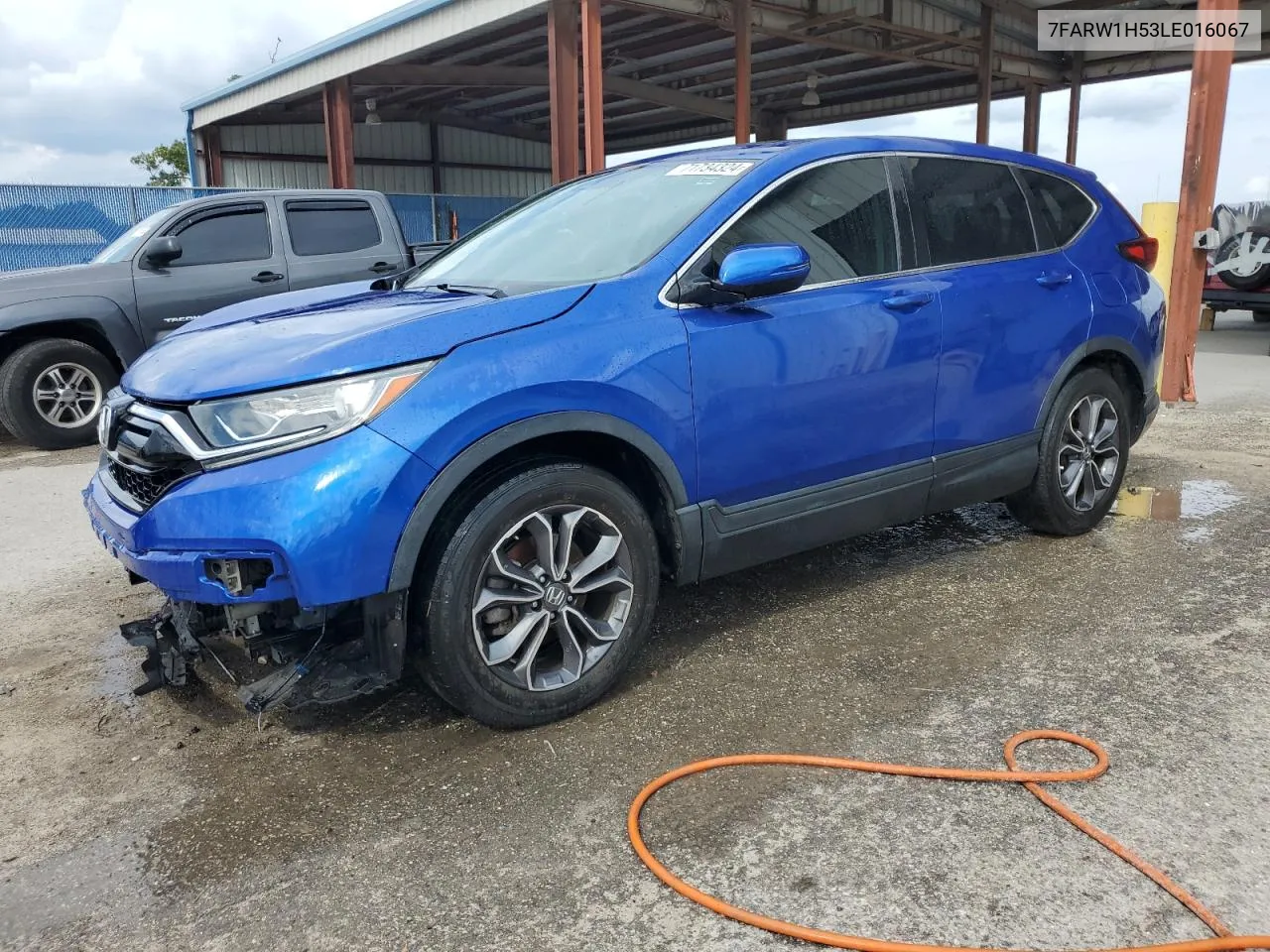 2020 Honda Cr-V Ex VIN: 7FARW1H53LE016067 Lot: 71734324