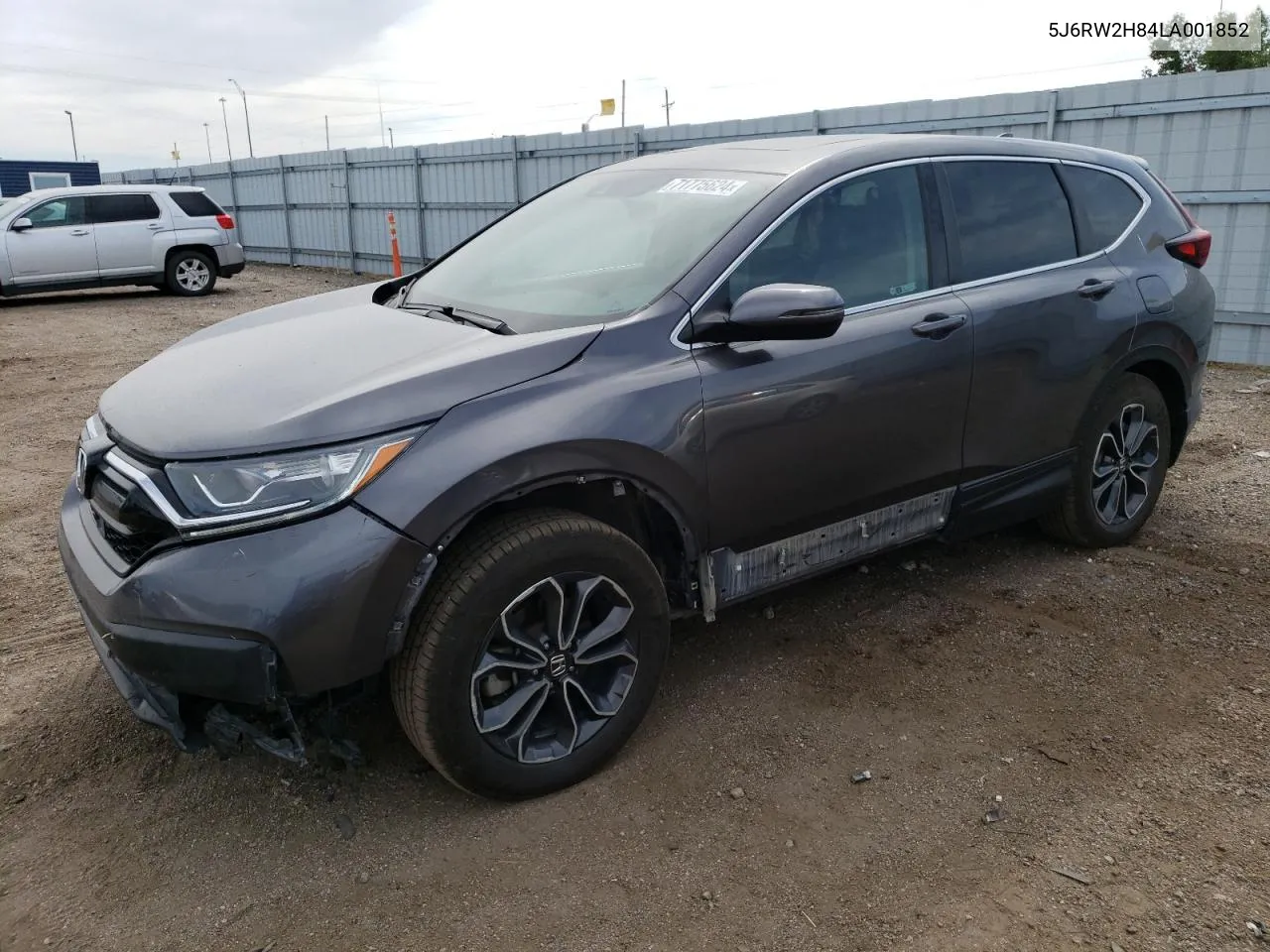 5J6RW2H84LA001852 2020 Honda Cr-V Exl