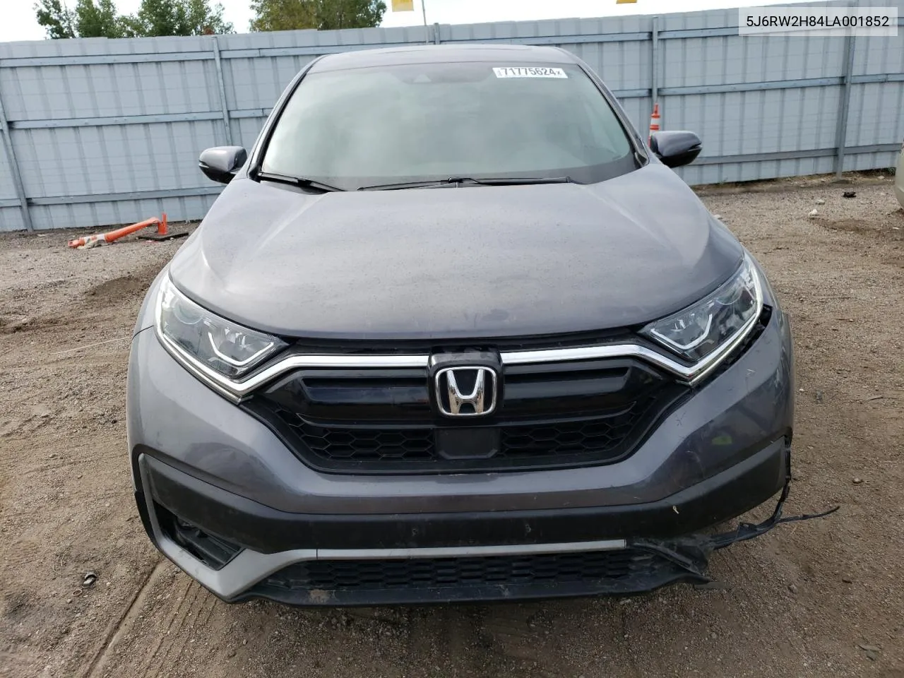 2020 Honda Cr-V Exl VIN: 5J6RW2H84LA001852 Lot: 71775624