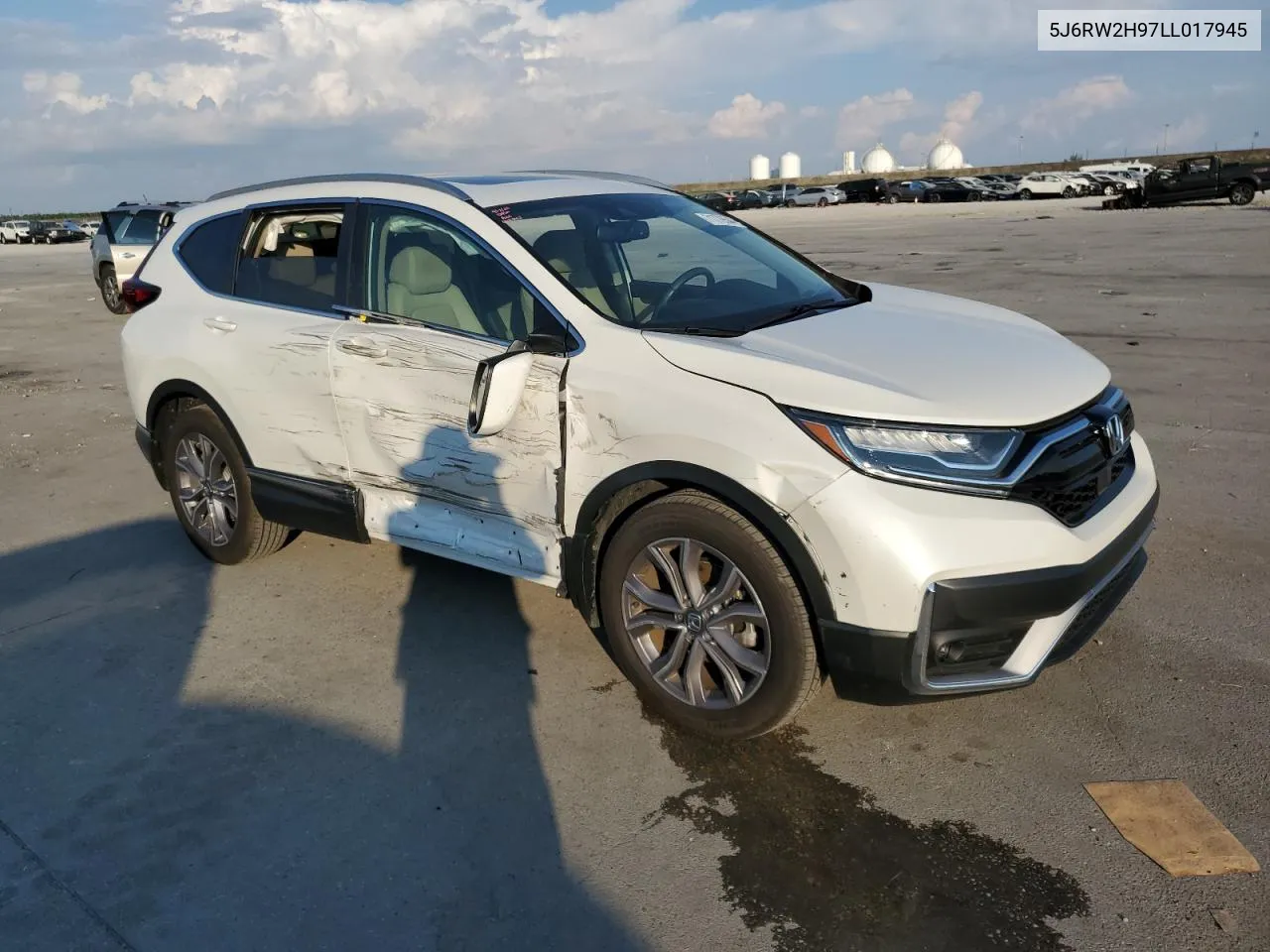 2020 Honda Cr-V Touring VIN: 5J6RW2H97LL017945 Lot: 71779544