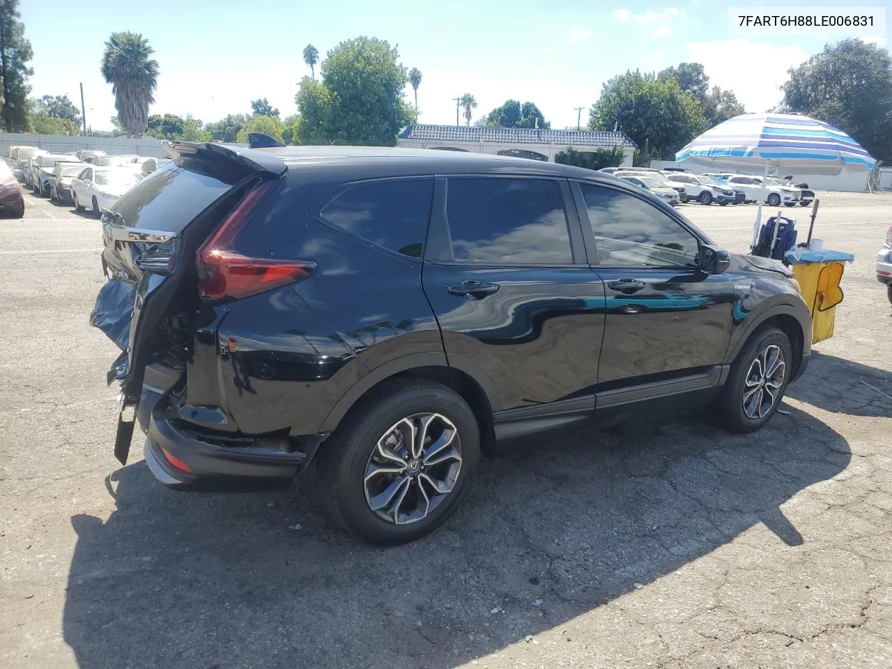 2020 Honda Cr-V Exl VIN: 7FART6H88LE006831 Lot: 71783864