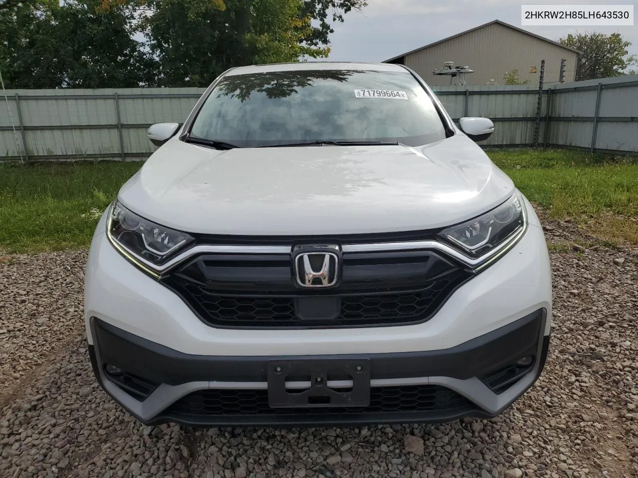 2020 Honda Cr-V Exl VIN: 2HKRW2H85LH643530 Lot: 71799664