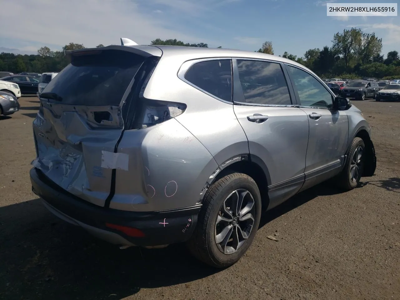 2020 Honda Cr-V Exl VIN: 2HKRW2H8XLH655916 Lot: 71922054