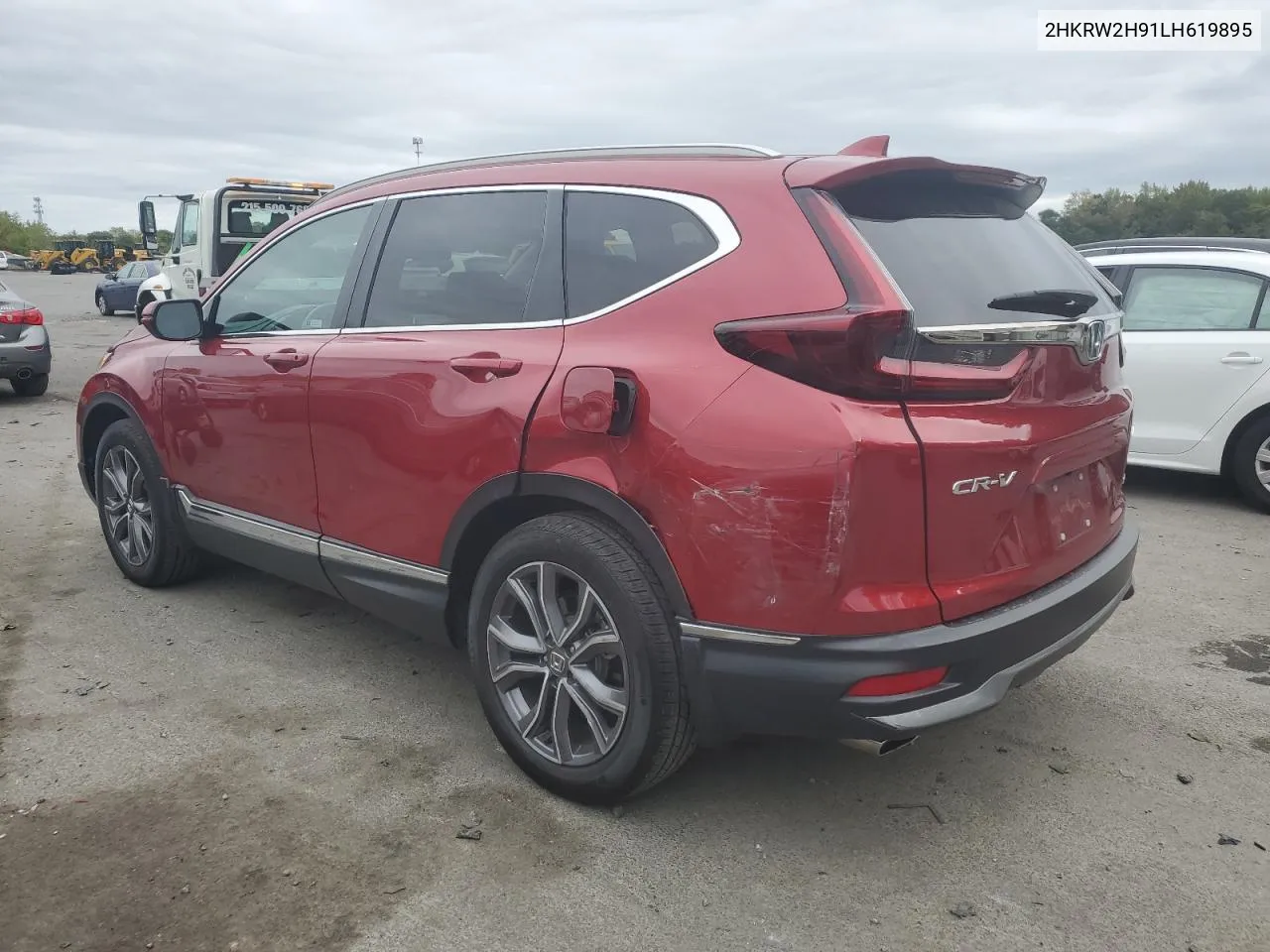 2020 Honda Cr-V Touring VIN: 2HKRW2H91LH619895 Lot: 72060874