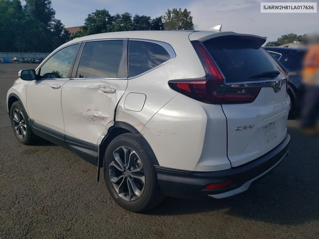 2020 Honda Cr-V Exl VIN: 5J6RW2H81LA017636 Lot: 72071684