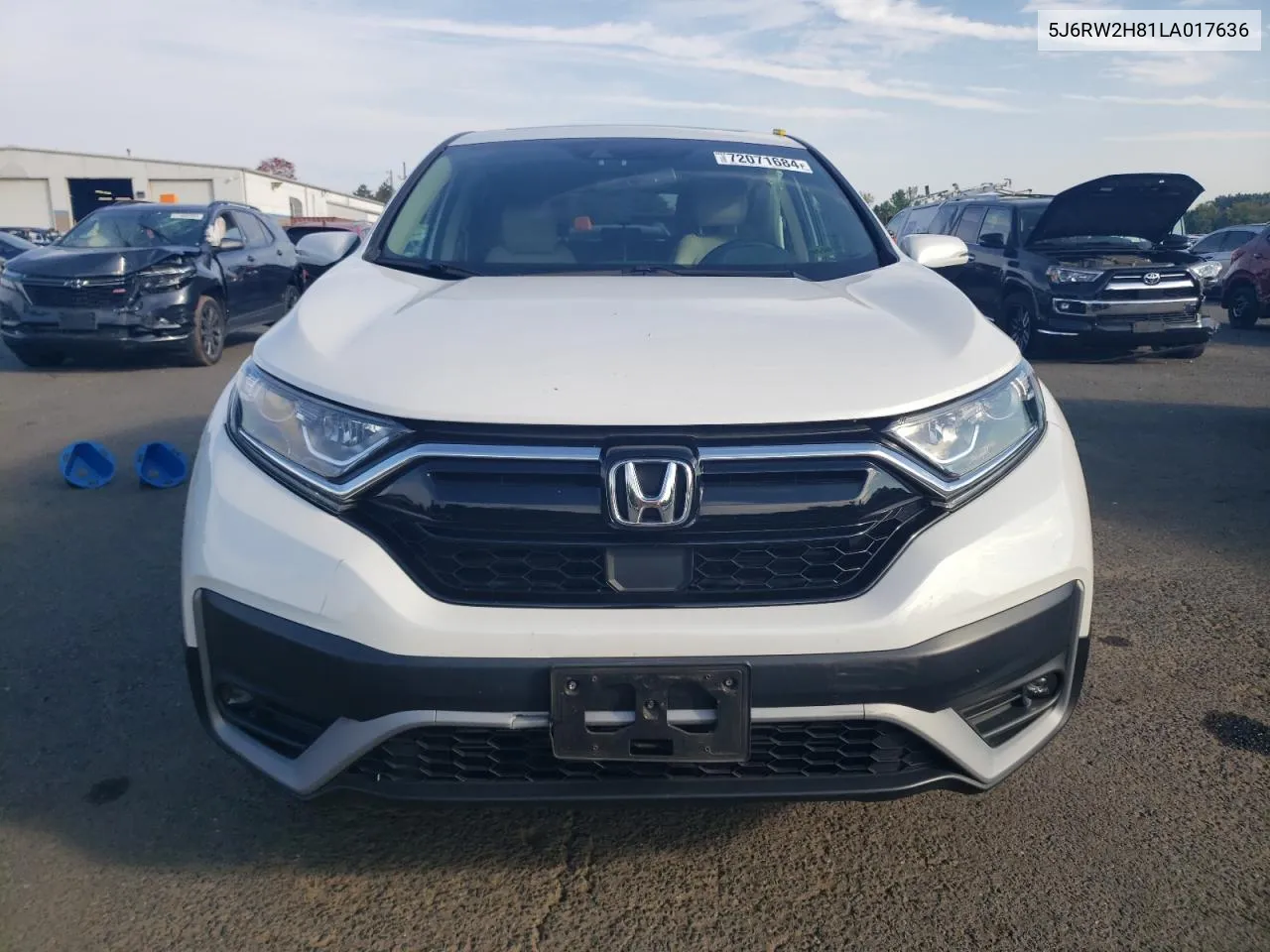 2020 Honda Cr-V Exl VIN: 5J6RW2H81LA017636 Lot: 72071684