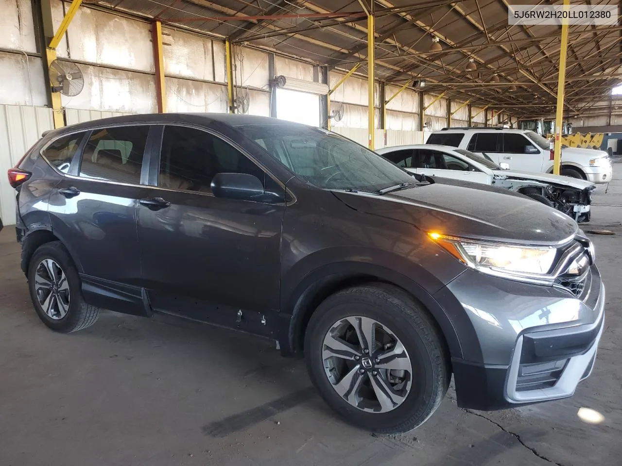 2020 Honda Cr-V Lx VIN: 5J6RW2H20LL012380 Lot: 72081104