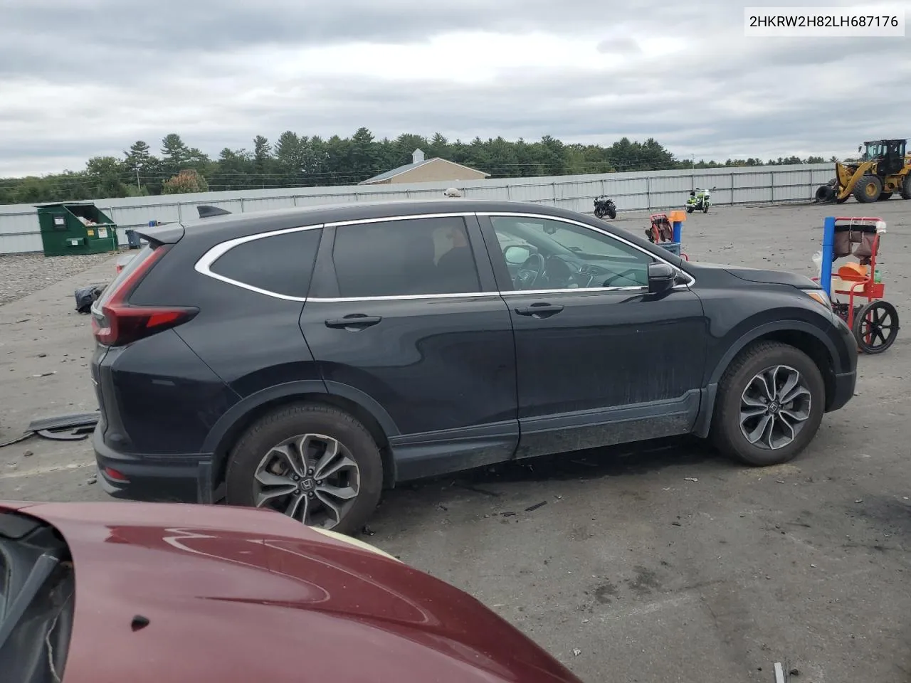 2020 Honda Cr-V Exl VIN: 2HKRW2H82LH687176 Lot: 72212494