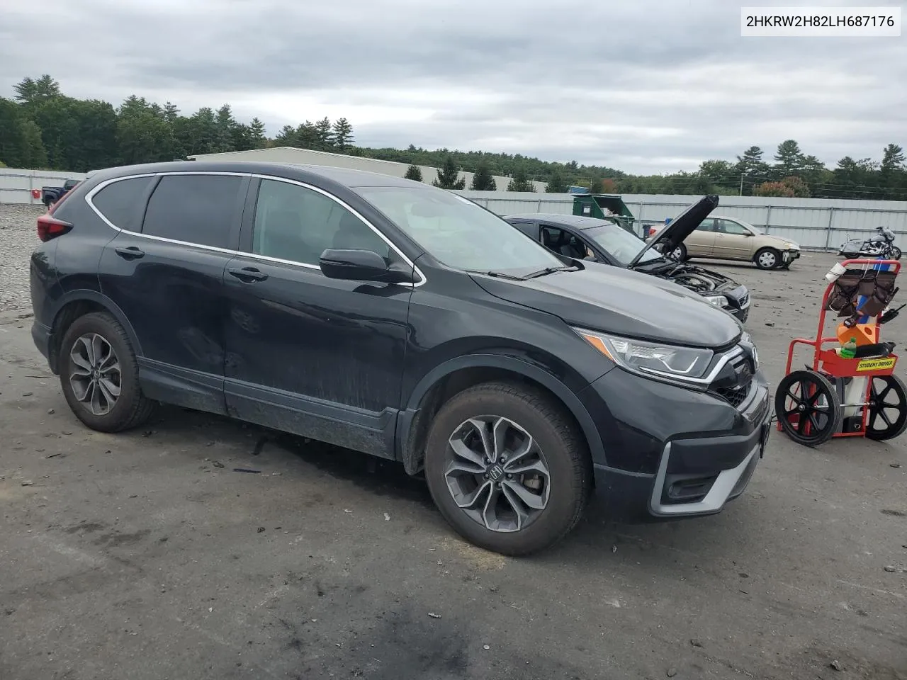 2020 Honda Cr-V Exl VIN: 2HKRW2H82LH687176 Lot: 72212494