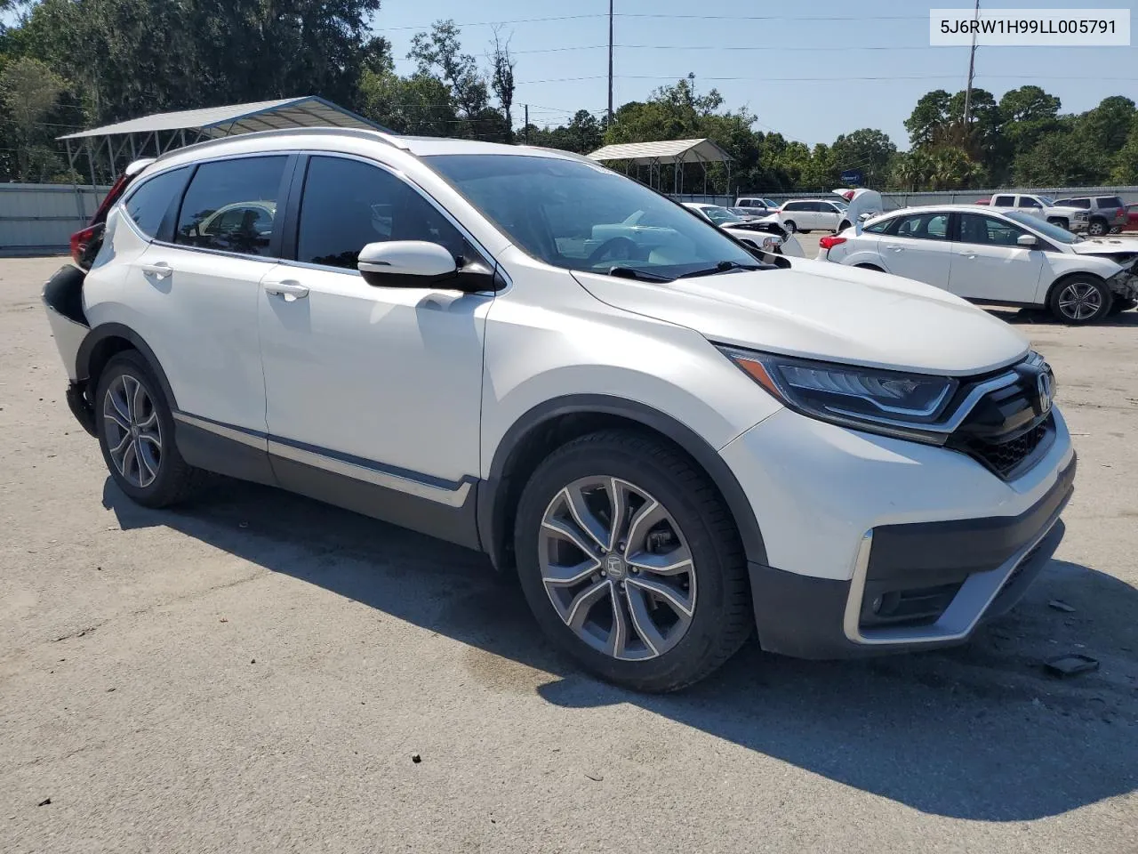 2020 Honda Cr-V Touring VIN: 5J6RW1H99LL005791 Lot: 72245764