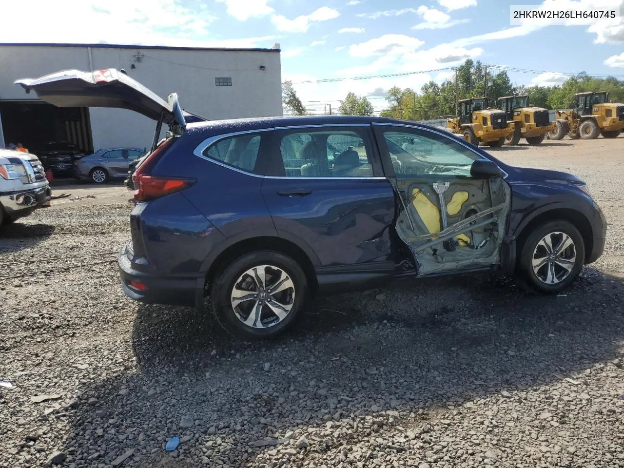 2020 Honda Cr-V Lx VIN: 2HKRW2H26LH640745 Lot: 72342714