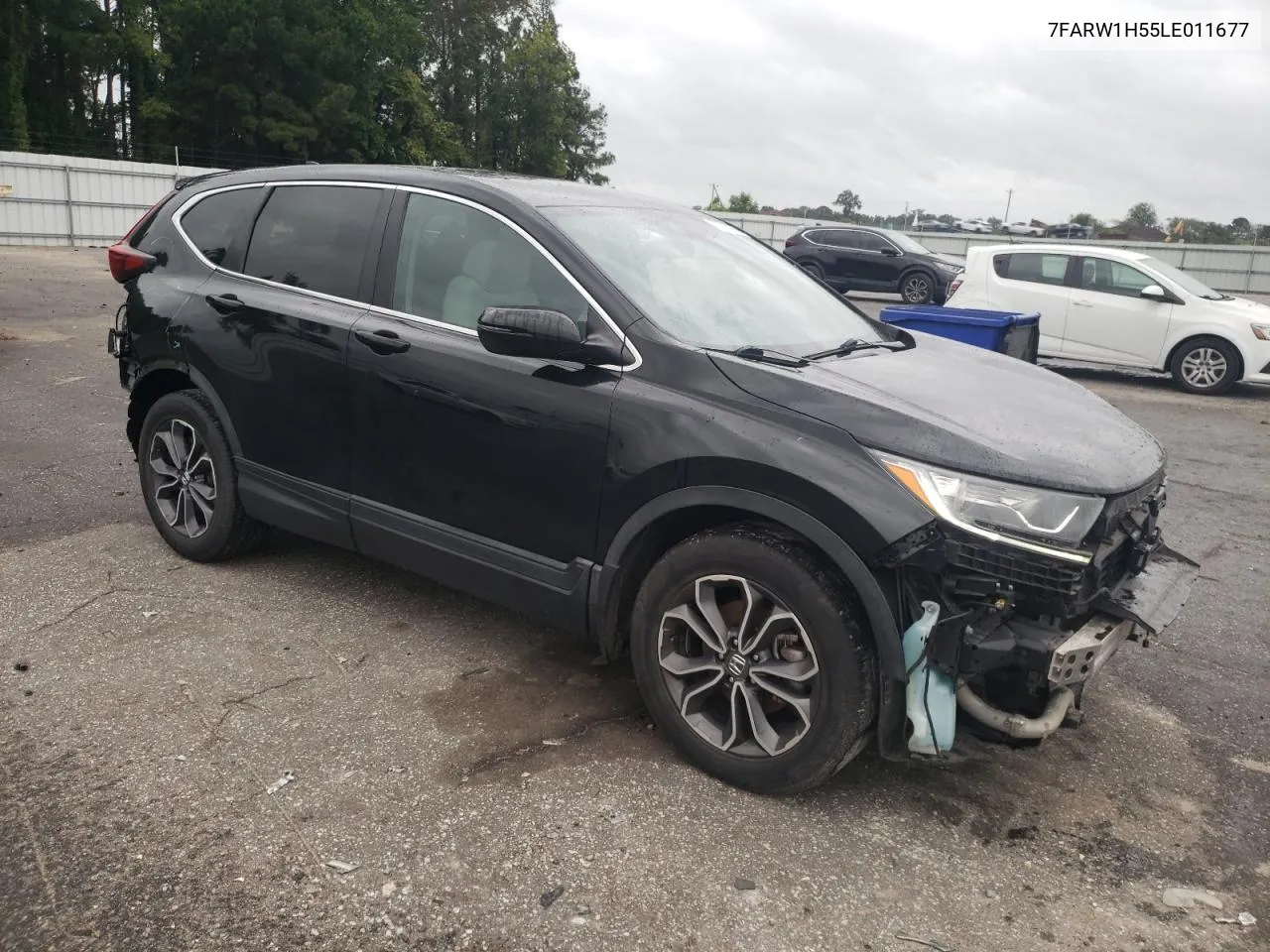 2020 Honda Cr-V Ex VIN: 7FARW1H55LE011677 Lot: 72390484