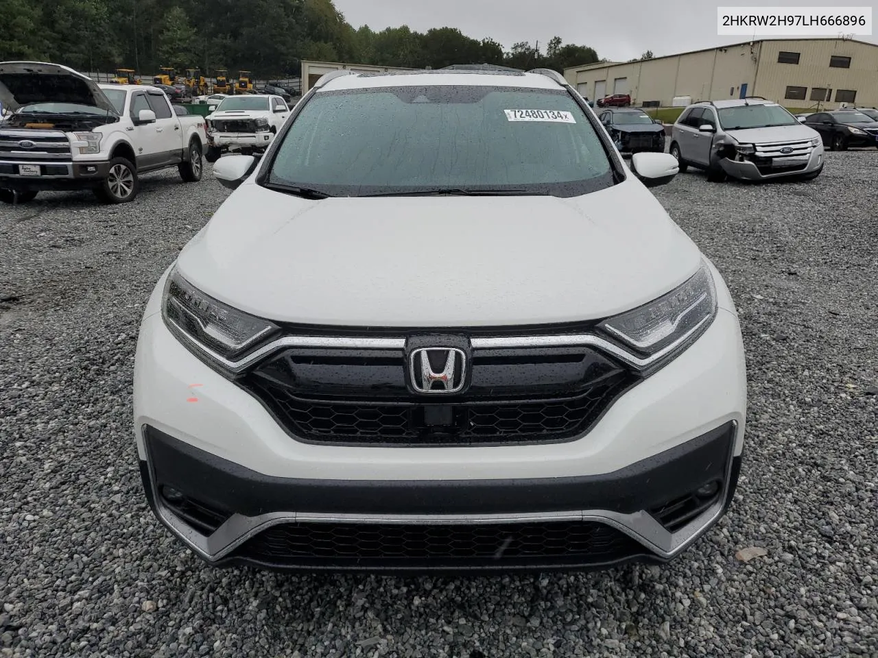 2020 Honda Cr-V Touring VIN: 2HKRW2H97LH666896 Lot: 72480134