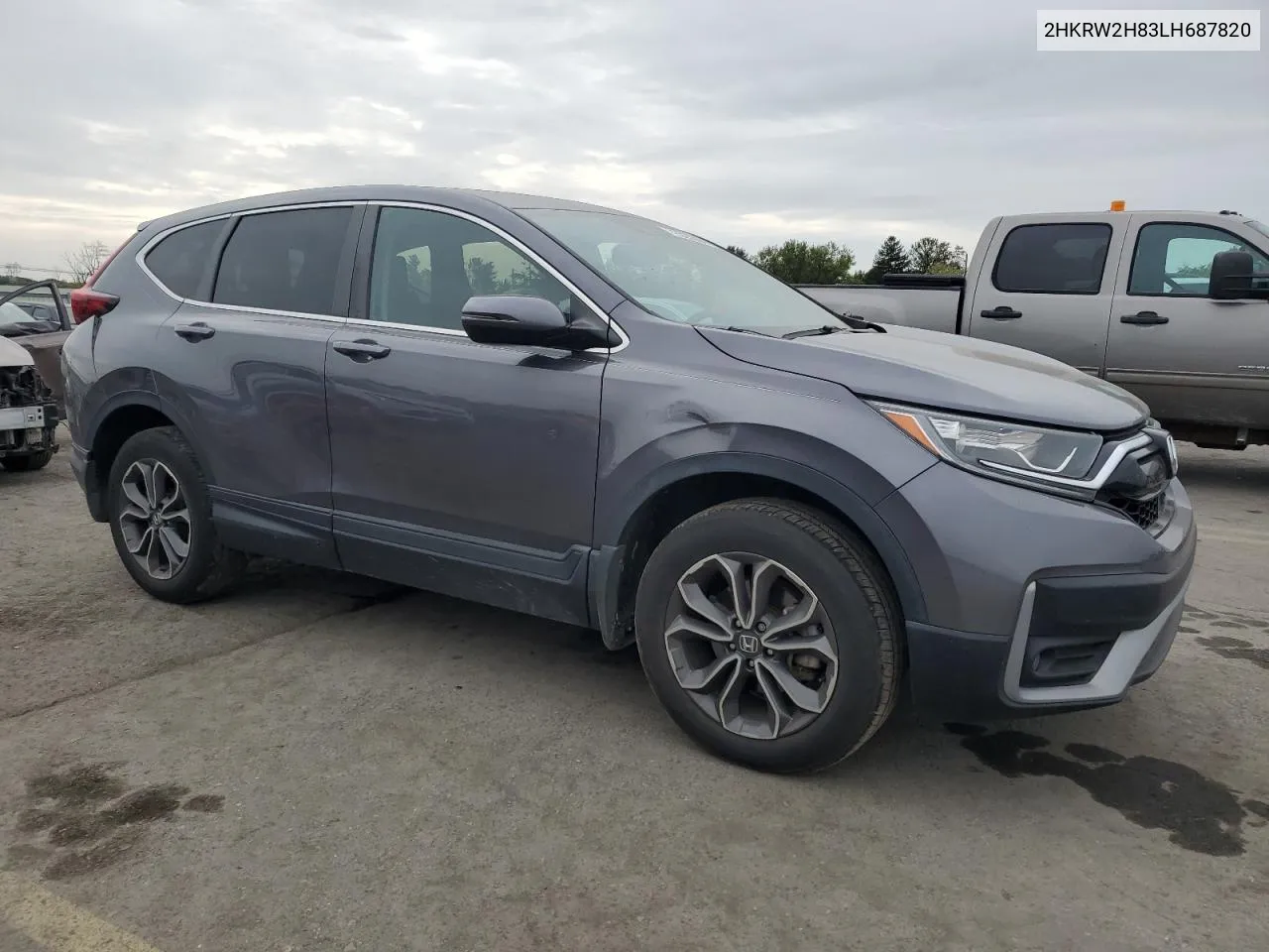 2020 Honda Cr-V Exl VIN: 2HKRW2H83LH687820 Lot: 72525364