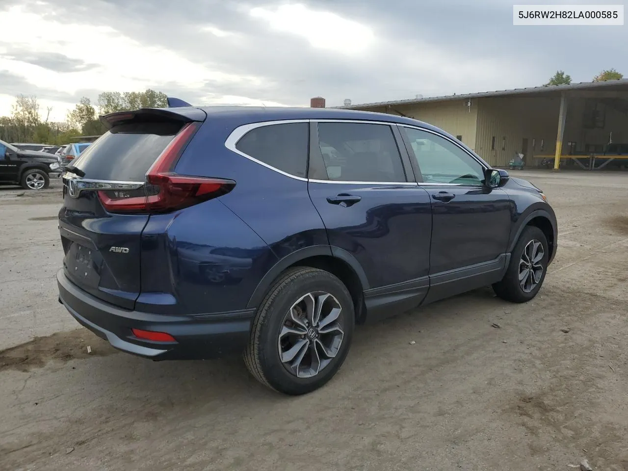 2020 Honda Cr-V Exl VIN: 5J6RW2H82LA000585 Lot: 72543314