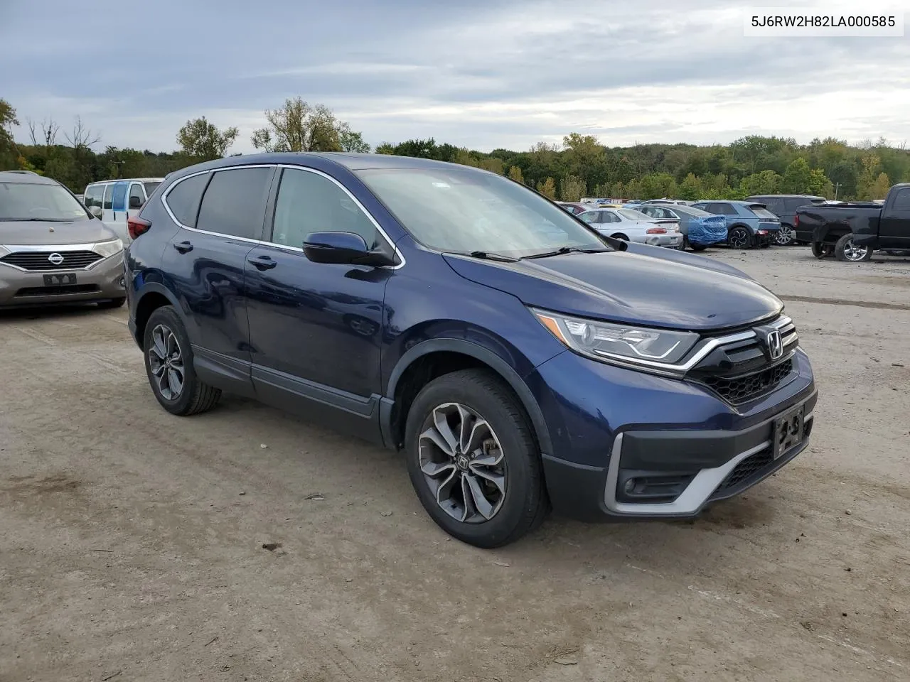 5J6RW2H82LA000585 2020 Honda Cr-V Exl