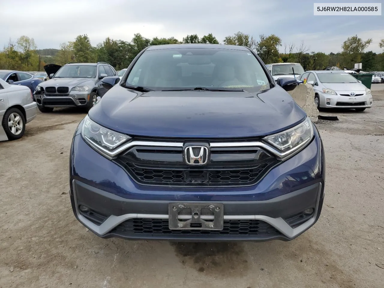 5J6RW2H82LA000585 2020 Honda Cr-V Exl