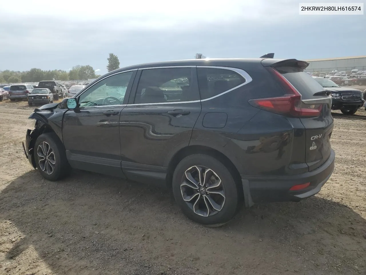 2020 Honda Cr-V Exl VIN: 2HKRW2H80LH616574 Lot: 72575954