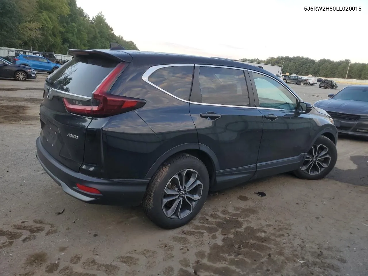 2020 Honda Cr-V Exl VIN: 5J6RW2H80LL020015 Lot: 72600924