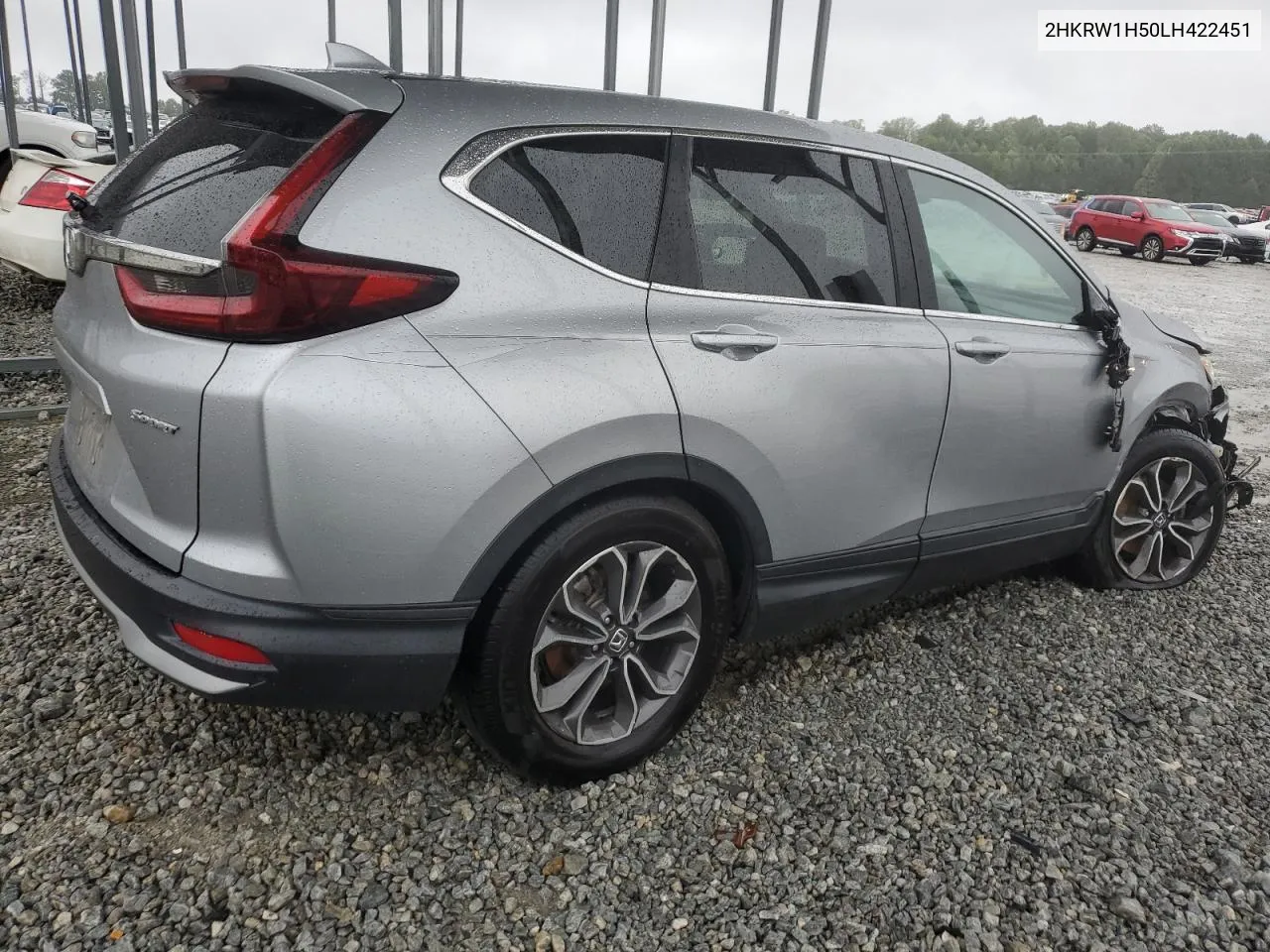 2020 Honda Cr-V Ex VIN: 2HKRW1H50LH422451 Lot: 72820174