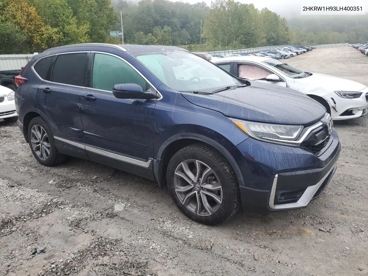 2020 Honda Cr-V Touring VIN: 2HKRW1H93LH400351 Lot: 72879834