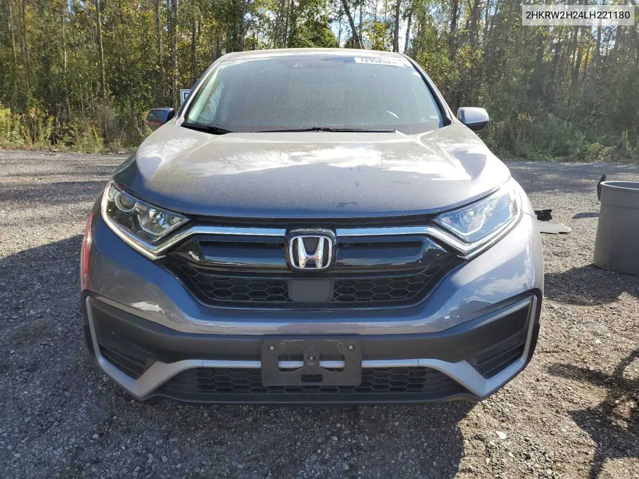 2020 Honda Cr-V Lx VIN: 2HKRW2H24LH221180 Lot: 72952624