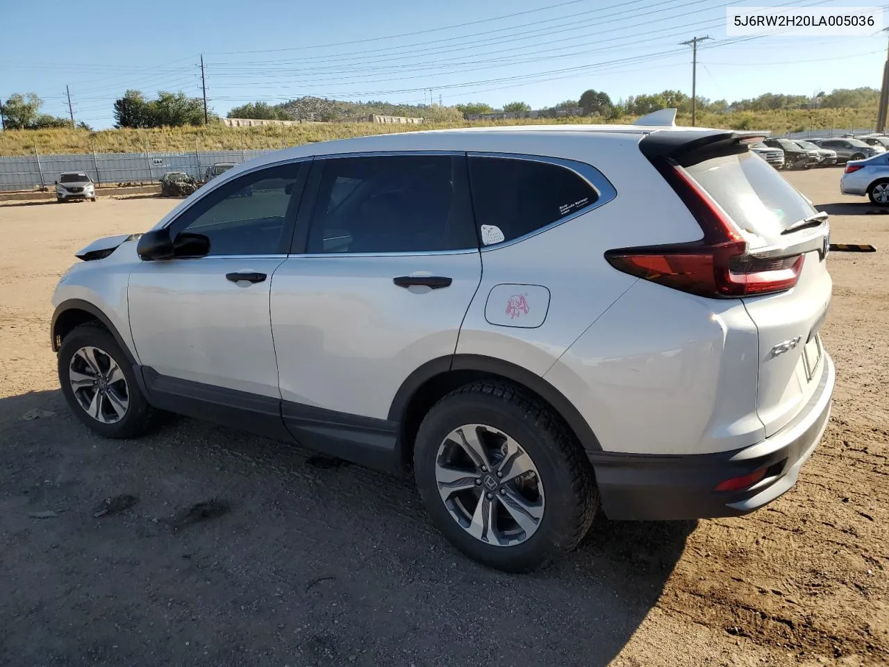 2020 Honda Cr-V Lx VIN: 5J6RW2H20LA005036 Lot: 72965294