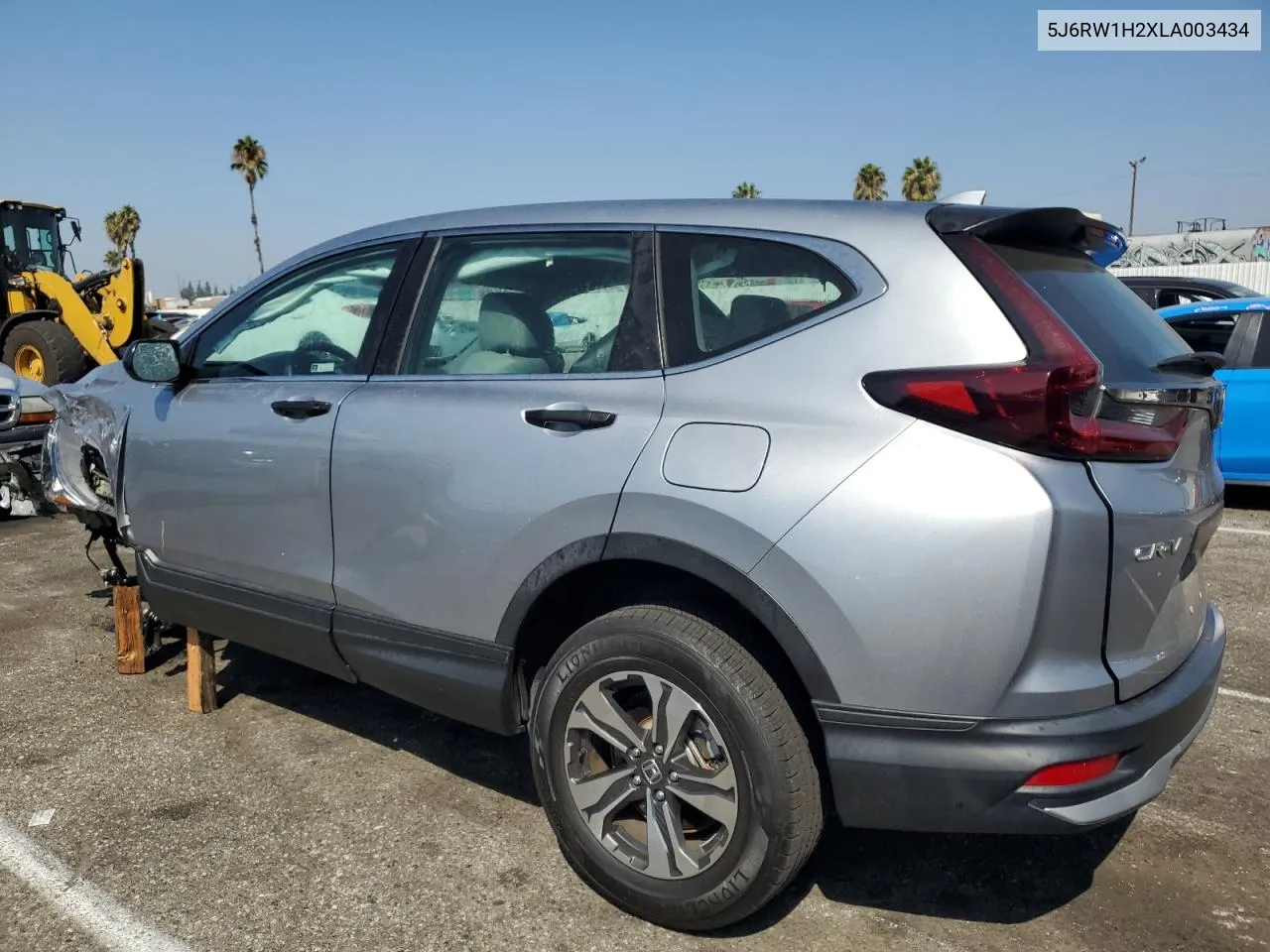 2020 Honda Cr-V Lx VIN: 5J6RW1H2XLA003434 Lot: 72977214