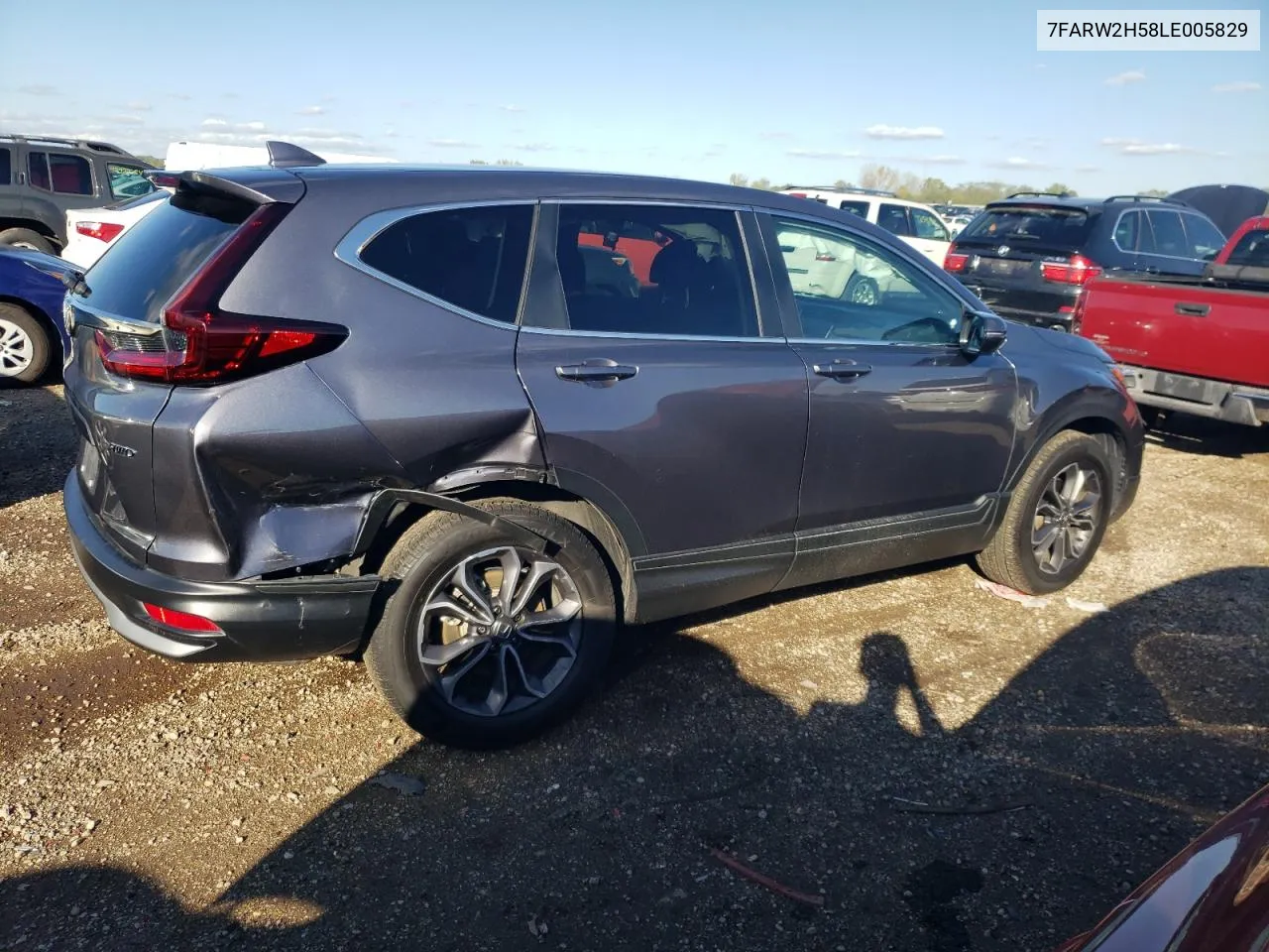 7FARW2H58LE005829 2020 Honda Cr-V Ex