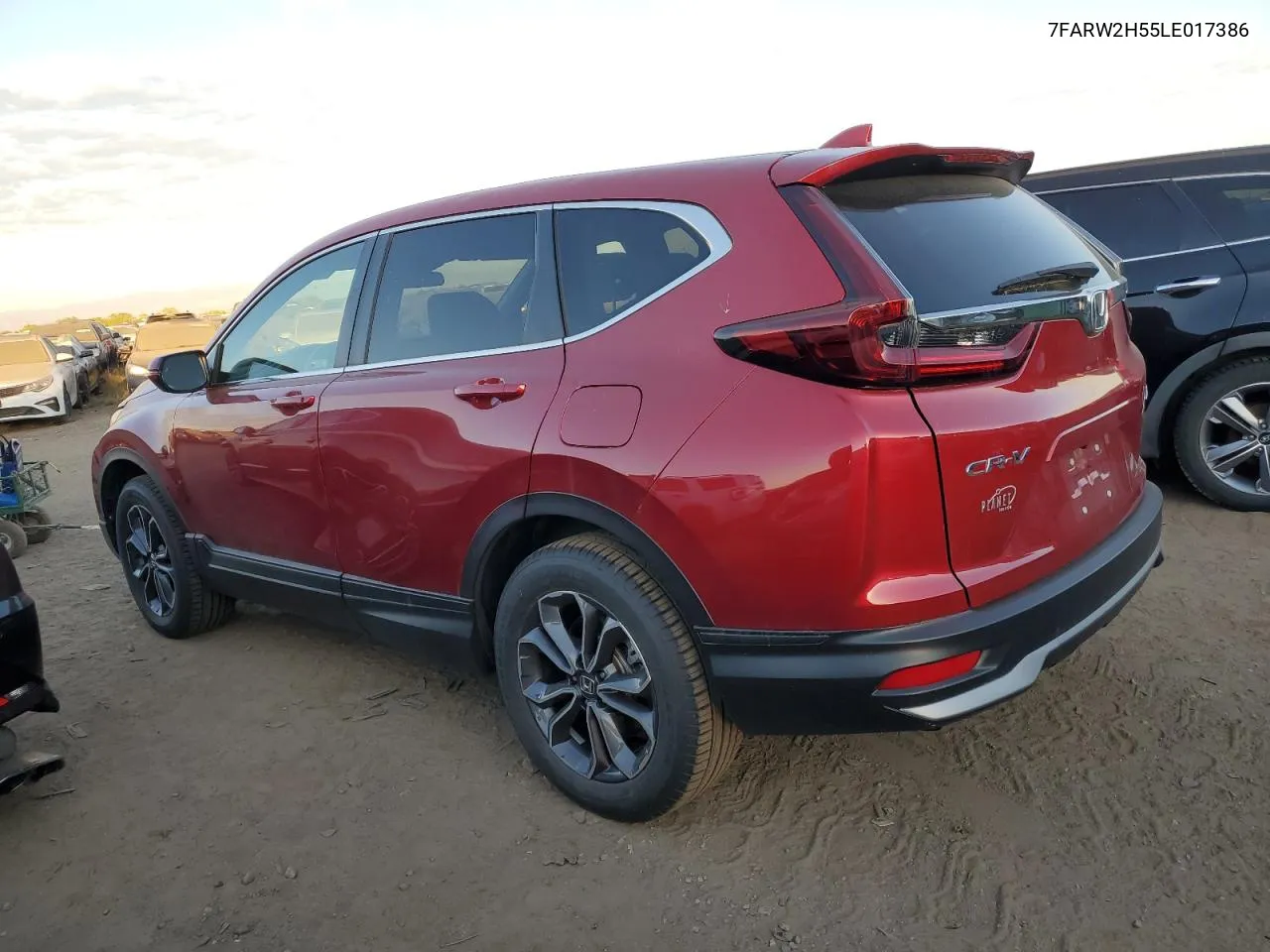 2020 Honda Cr-V Ex VIN: 7FARW2H55LE017386 Lot: 72991744