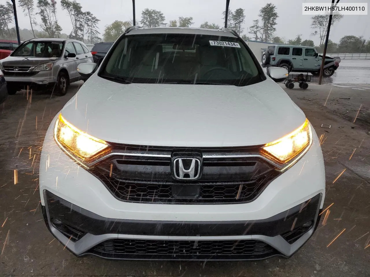 2020 Honda Cr-V VIN: 2HKBW1H57LH400110 Lot: 73021434