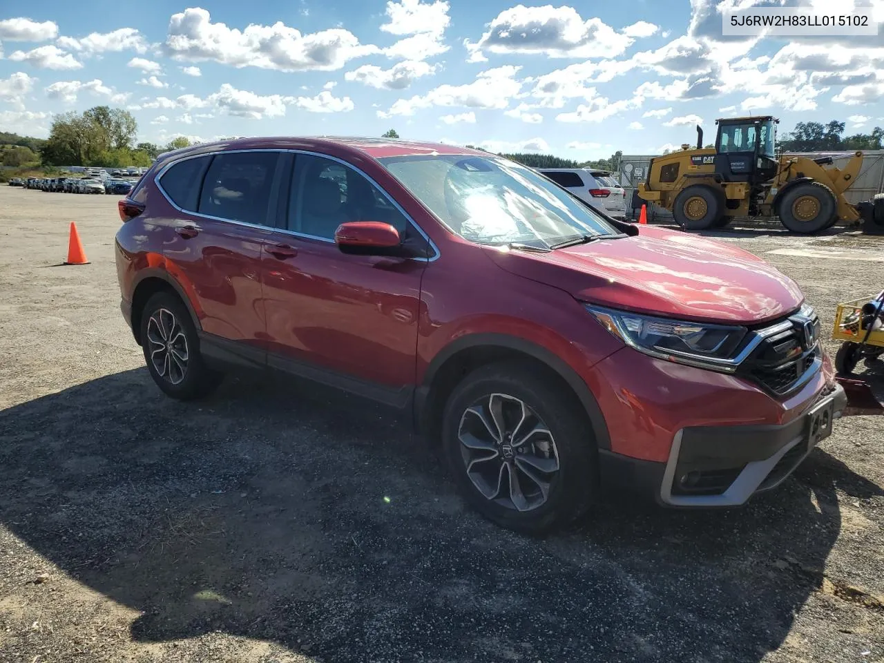 2020 Honda Cr-V Exl VIN: 5J6RW2H83LL015102 Lot: 73110094