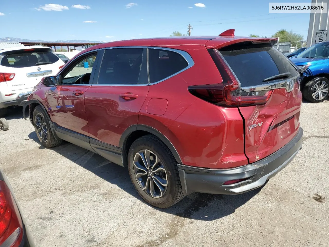 5J6RW2H52LA008515 2020 Honda Cr-V Ex